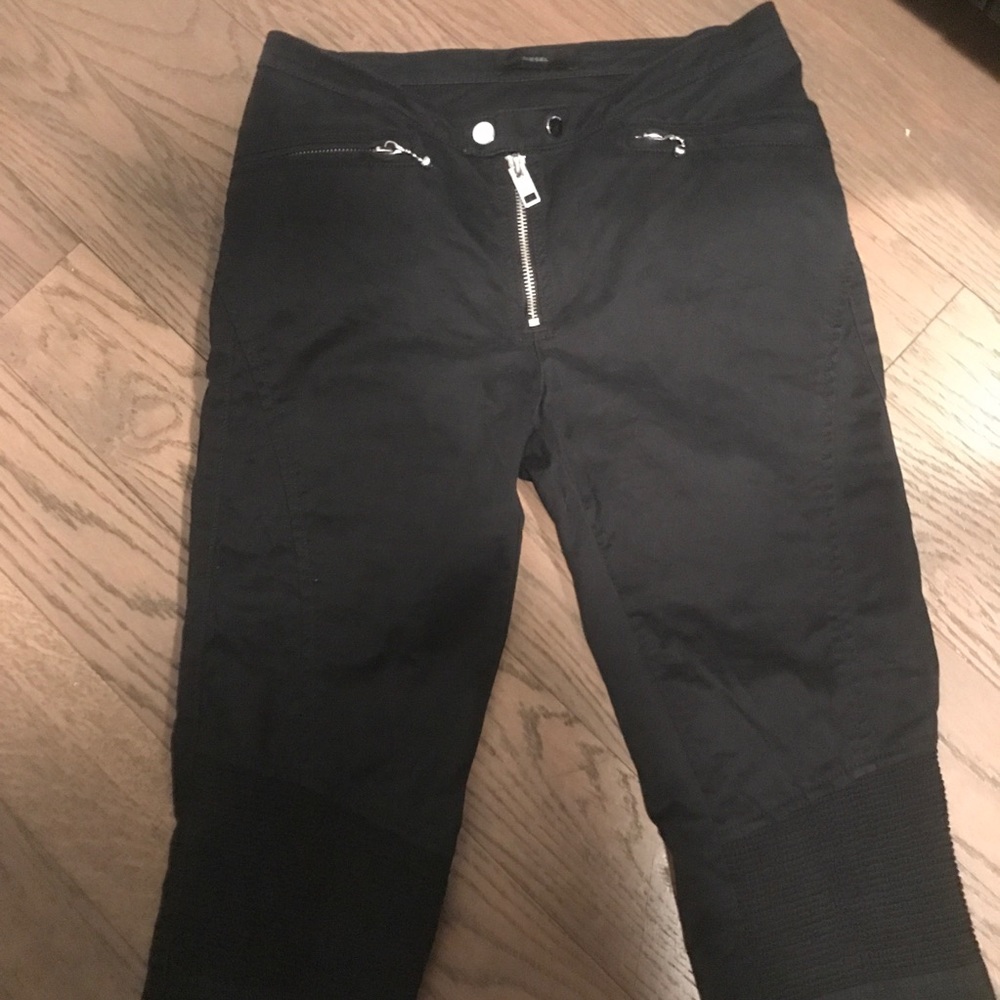 Diesel skinny moto pants